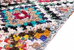 Marokkansk berber tæppe Boucherouite 235 x 130 cm