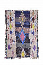 Marokkansk berber tæppe Boucherouite 230 x 170 cm