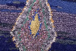 Marokkansk berber tæppe Boucherouite 230 x 170 cm