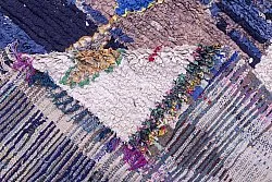 Marokkansk berber tæppe Boucherouite 230 x 170 cm