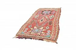 Marokkansk berber tæppe Boucherouite 275 x 130 cm