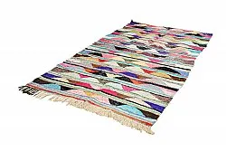 Marokkansk berber tæppe Boucherouite 145 x 250 cm