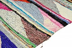 Marokkansk berber tæppe Boucherouite 145 x 250 cm