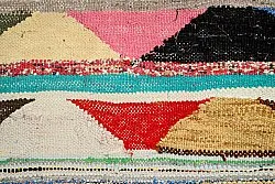 Marokkansk berber tæppe Boucherouite 145 x 250 cm