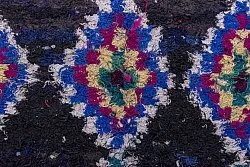 Marokkansk berber tæppe Boucherouite 265 x 140 cm