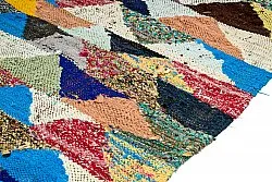 Marokkansk berber tæppe Boucherouite 125 x 225 cm