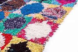 Marokkansk berber tæppe Boucherouite 210 x 130 cm