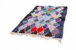 Marokkansk berber tæppe Boucherouite 215 x 135 cm