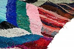 Marokkansk berber tæppe Boucherouite 135 x 275 cm