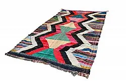 Marokkansk berber tæppe Boucherouite 165 x 290 cm
