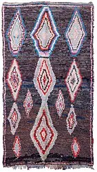 Marokkansk berber tæppe Boucherouite 270 x 150 cm