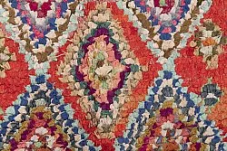 Marokkansk berber tæppe Boucherouite 285 x 100 cm