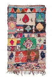 Marokkansk berber tæppe Boucherouite 255 x 145 cm