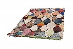 Marokkansk berber tæppe Boucherouite 200 x 145 cm