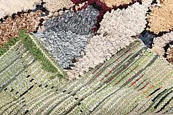 Marokkansk berber tæppe Boucherouite 200 x 145 cm