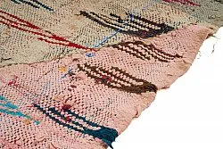 Marokkansk berber tæppe Boucherouite 135 x 245 cm