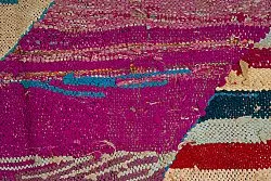 Marokkansk berber tæppe Boucherouite 135 x 245 cm