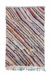 Marokkansk berber tæppe Boucherouite 240 x 150 cm