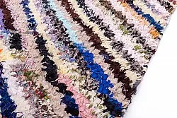 Marokkansk berber tæppe Boucherouite 240 x 150 cm