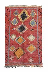 Marokkansk berber tæppe Boucherouite 200 x 120 cm