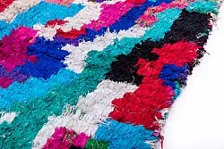 Marokkansk berber tæppe Boucherouite 210 x 120 cm