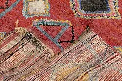Marokkansk berber tæppe Boucherouite 200 x 120 cm