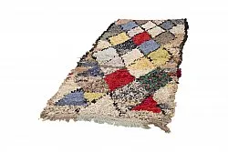Marokkansk berber tæppe Boucherouite 190 x 100 cm