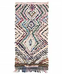Marokkansk berber tæppe Boucherouite 175 x 95 cm