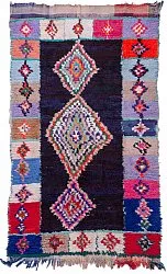 Marokkansk berber tæppe Boucherouite 250 x 145 cm