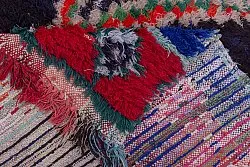 Marokkansk berber tæppe Boucherouite 250 x 145 cm