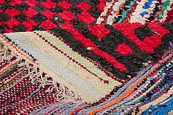 Marokkansk berber tæppe Boucherouite 255 x 145 cm