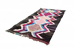 Marokkansk berber tæppe Boucherouite 150 x 315 cm