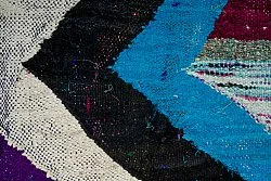 Marokkansk berber tæppe Boucherouite 140 x 255 cm