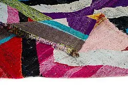 Marokkansk berber tæppe Boucherouite 140 x 255 cm