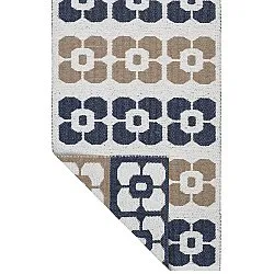 Plasttæpper - Horredsmattan Florian (marineblå)