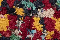 Marokkansk berber tæppe Boucherouite 255 x 125 cm