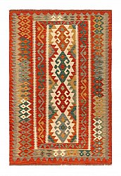 Alfombra Kilim Afgana 194 x 127 cm