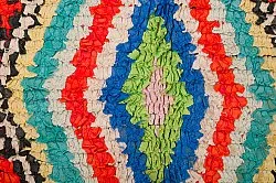 Marokkansk berber tæppe Boucherouite 285 x 135 cm