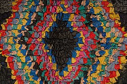 Marokkansk berber tæppe Boucherouite 285 x 120 cm