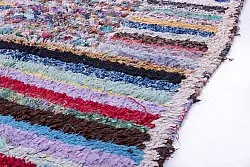 Marokkansk berber tæppe Boucherouite 280 x 110 cm