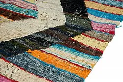 Marokkansk berber tæppe Boucherouite 125 x 265 cm