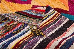 Marokkansk berber tæppe Boucherouite 150 x 285 cm