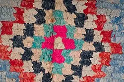 Marokkansk berber tæppe Boucherouite 125 x 340 cm