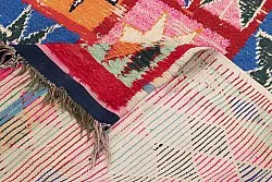 Marokkansk berber tæppe Boucherouite 210 x 125 cm
