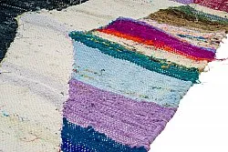 Marokkansk berber tæppe Boucherouite 130 x 225 cm