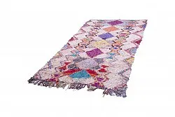 Marokkansk berber tæppe Boucherouite 265 x 135 cm