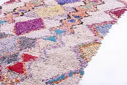 Marokkansk berber tæppe Boucherouite 265 x 135 cm