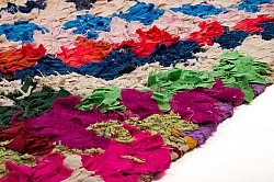 Marokkansk berber tæppe Boucherouite 245 x 135 cm