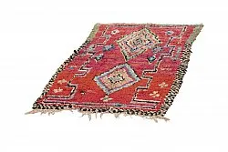 Marokkansk berber tæppe Boucherouite 185 x 110 cm