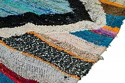 Marokkansk berber tæppe Boucherouite 120 x 275 cm